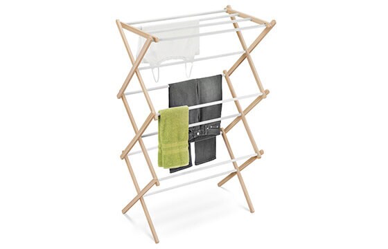 Wooden drying rack by Honey Can Do