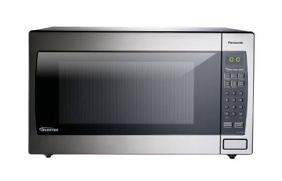 Panasonic 1250 watt microwave in stainless steel