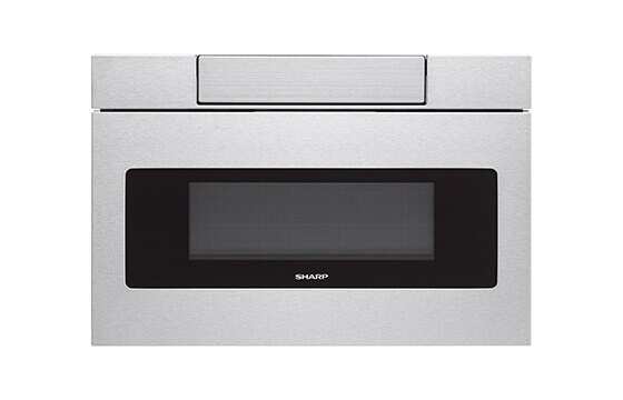 Sharp stainless steel microwave drawer