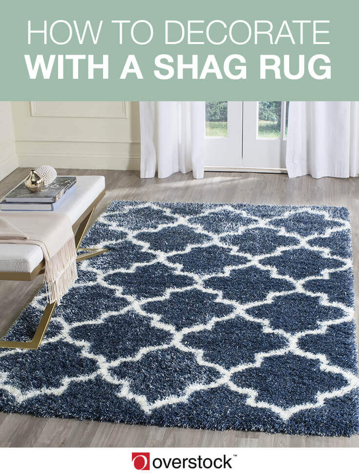 How to Decorate with a Shag Rug 