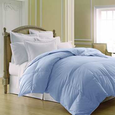 Blue Down Comforter
