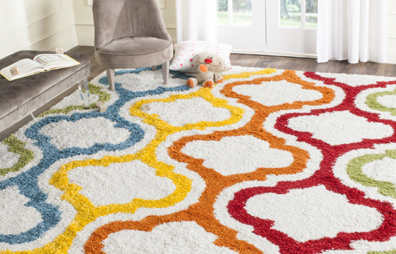 Colorful children's rug